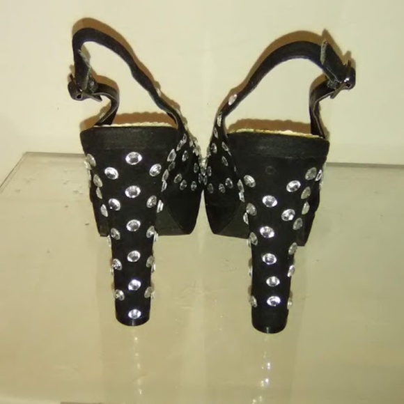 π₯ SOLDπ₯SOLE OBESSION BLACK PLATFORM! - Picture 2 of 4